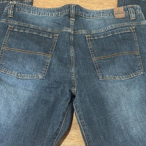 Prana Men’s Size 40x32 Straight Leg Jeans Blue Dark Wash Denim Outdoor Stretch - Picture 11 of 12